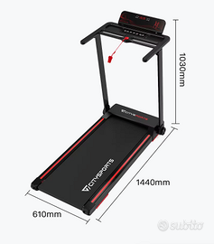 Tapis Roulant Pieghevole CITYSPORTS WP9