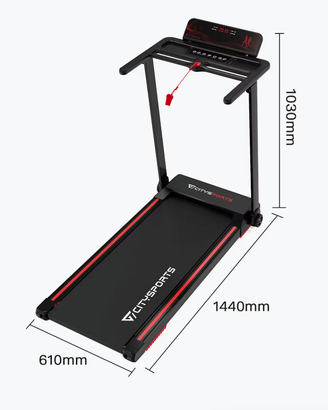 Tapis Roulant Pieghevole CITYSPORTS WP9