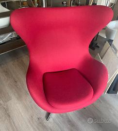 Riproduzione Poltrona Design "Egg Chair"