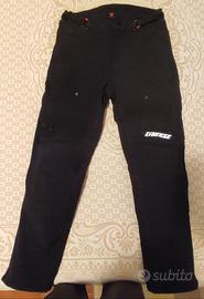 Pantaloni moto Dainese uomo taglia 48 neri touring