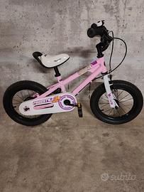 Bicicletta per bambina RoyalBaby 14" rosa