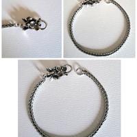 Trollbeads bracciale Fiori di campo 17cm NUOVO