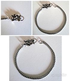 Trollbeads bracciale Fiori di campo 17cm NUOVO