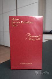 Baccarat Rouge 540 Maison Francis Kurkdjian