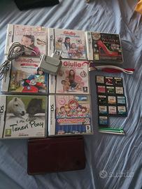 nintendo DS XL con giochi 