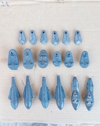 Piombi da pesca
