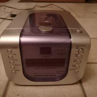 Radio Stereo Sveglia portatile digitale lettore cd