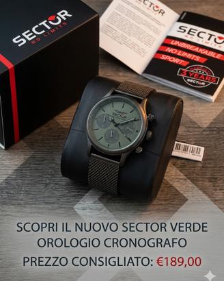 Cronografo Sector no limits NUOVO