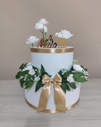 Torta scenografica laurea/cerimonie eleganti