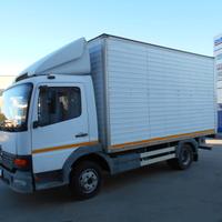 MERCEDES ATEGO 815 - FURGONE ALLUMINIO + SPONDA