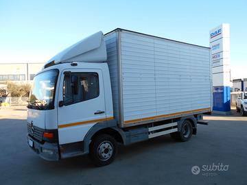 MERCEDES ATEGO 815 - FURGONE ALLUMINIO + SPONDA