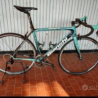 Bicicletta corsa Bianchi sempre pro misura M