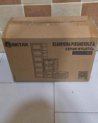 scarpiera a 6 ripiani 