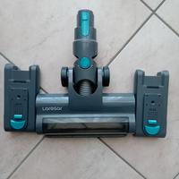 Porta spazzola con batterie aspirapolvere