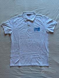 Polo uomo Cavalli – Bianca – Taglia L – Nuova