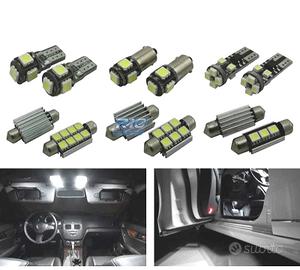KIT 11 LAMPADE LED INTERNE PER MERCEDES CLASSE C C