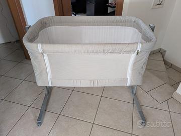 INTERBABY Mini culla co-sleeping colore grigio