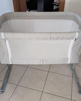 INTERBABY Mini culla co-sleeping colore grigio