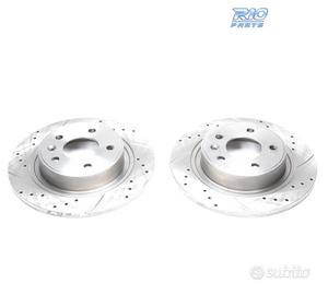 DISCHI FRENO FORATI E SCANALATI PER NISSAN