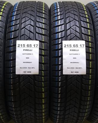 4 GOMME 215 65 17 PIRELLI INV RIF3898