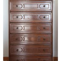 Cassettiera settimanale in legno