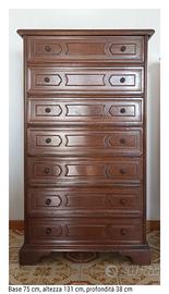 Cassettiera settimanale in legno