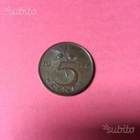 Moneta 5 Cent. Olanda