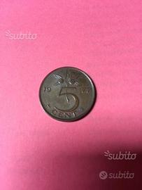 Moneta 5 Cent. Olanda