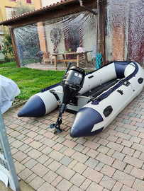 Gommone 3.2m con chiglia in alluminio