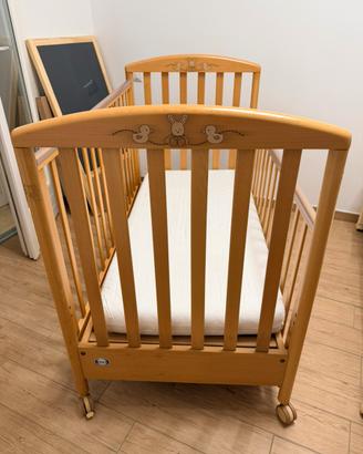 Lettino bimbi in legno Pali
