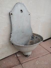 fontana da parete  vintage originale