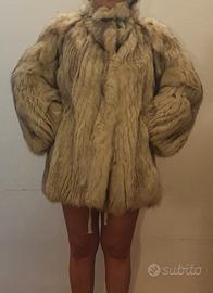 pelliccia di volpe argentata