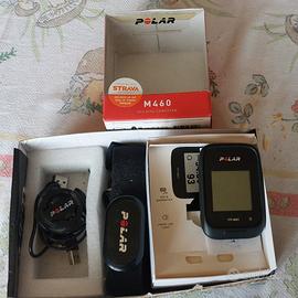 Cardiofrequenzimetro Polar M460con fascia cardio.