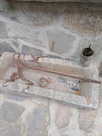 vecchia bilancia stadera 