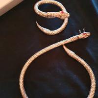 Collana e bracciale blumarine mai indossato