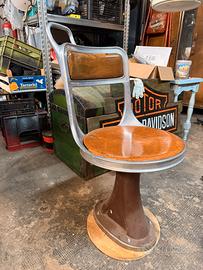 Sedile originale tram anni 30-50 arredo vintage