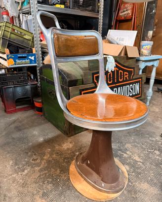 Sedile originale tram anni 30-50 arredo vintage