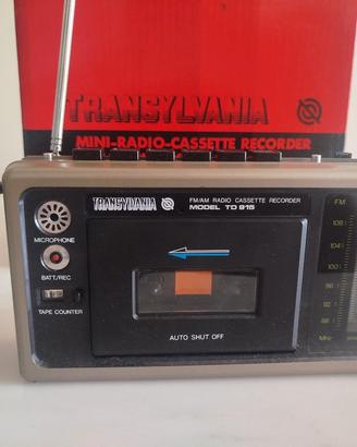 Radio Cassett vintage Transylvania TD 915