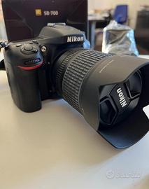 Nikon D7100 + flash SB700
