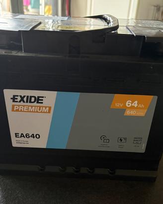 Batteria Exide auto nuova 64Ah