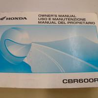 Uso e manutenzione moto Honda