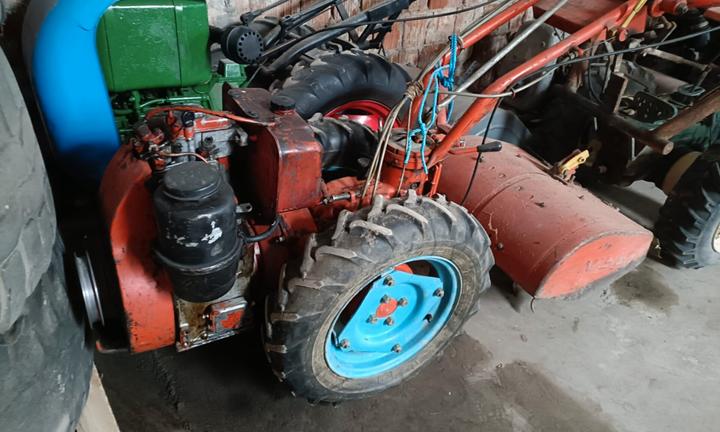 motocoltivatore marca Nibbi a diesel