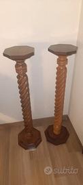 Coppia di eleganti colonne 