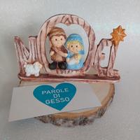 Presepe in gesso 