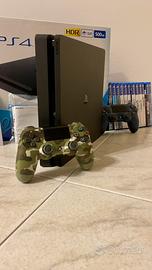SONY PS4 SLIM 500GB + 2 DualShock 4 + 12 giochi