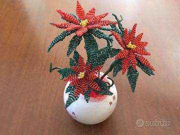 Composizione di perline "Stella di Natale"