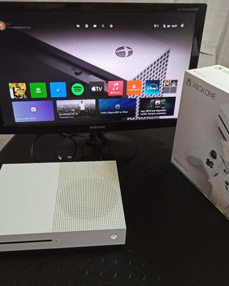 Xbox One S 500GB Bianca + Scatola NO controler