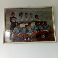 Foto calcio Napoli 1988.