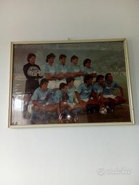 Foto calcio Napoli 1988.