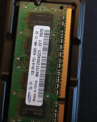 Memoria DDR2 Notebook-Netbook